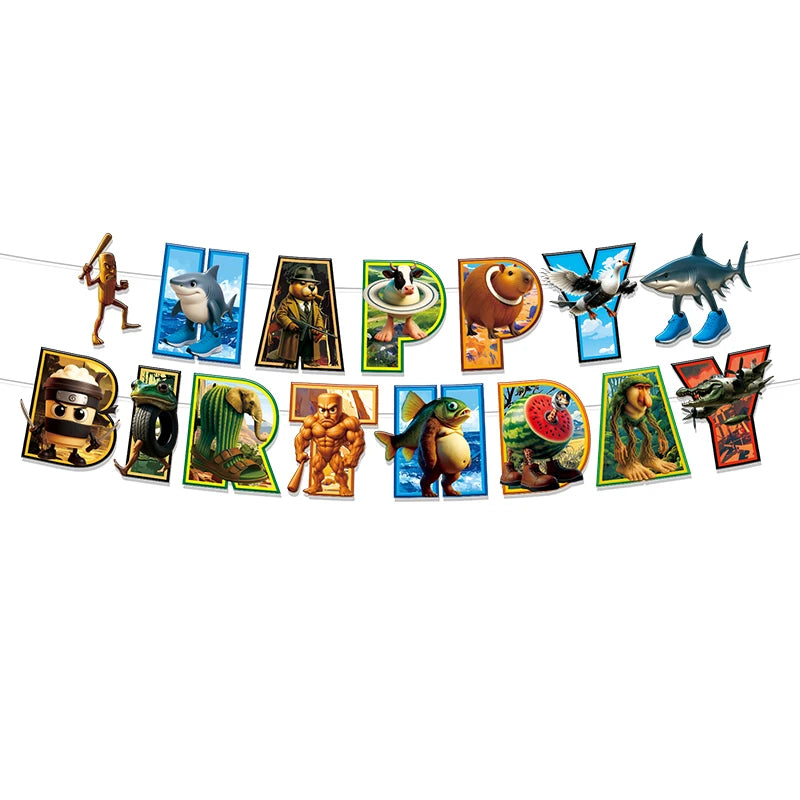 Brainrot Fødselsdagspynt