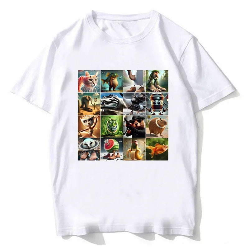 Italien Brainrot T-Shirt (alle Figuren)