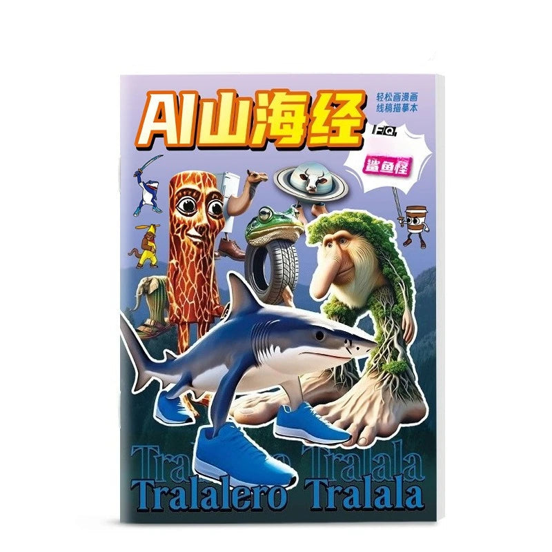 Italienisches Brainrot Malbuch