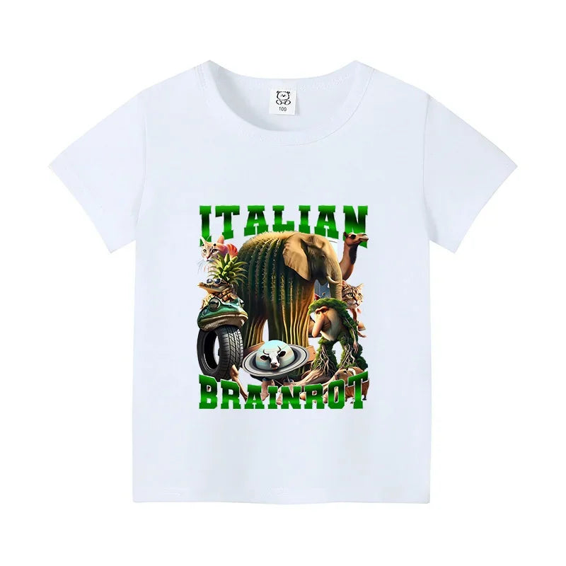 Brainrot T-Shirt Kinder – Alle lustigen Charaktere