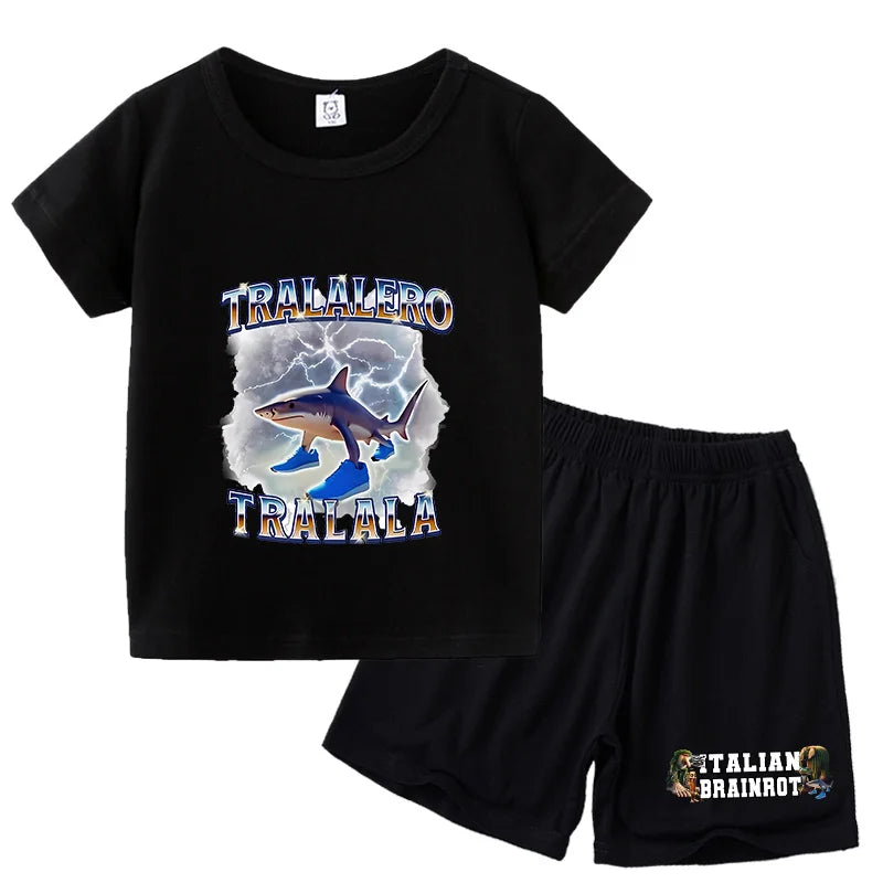 Italien brianrot Shorts und T-Shirts