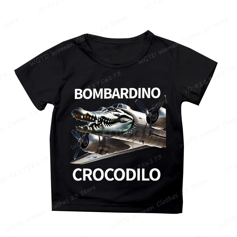 Cappuccino Assassino Schwarzes Kinder-T-Shirt