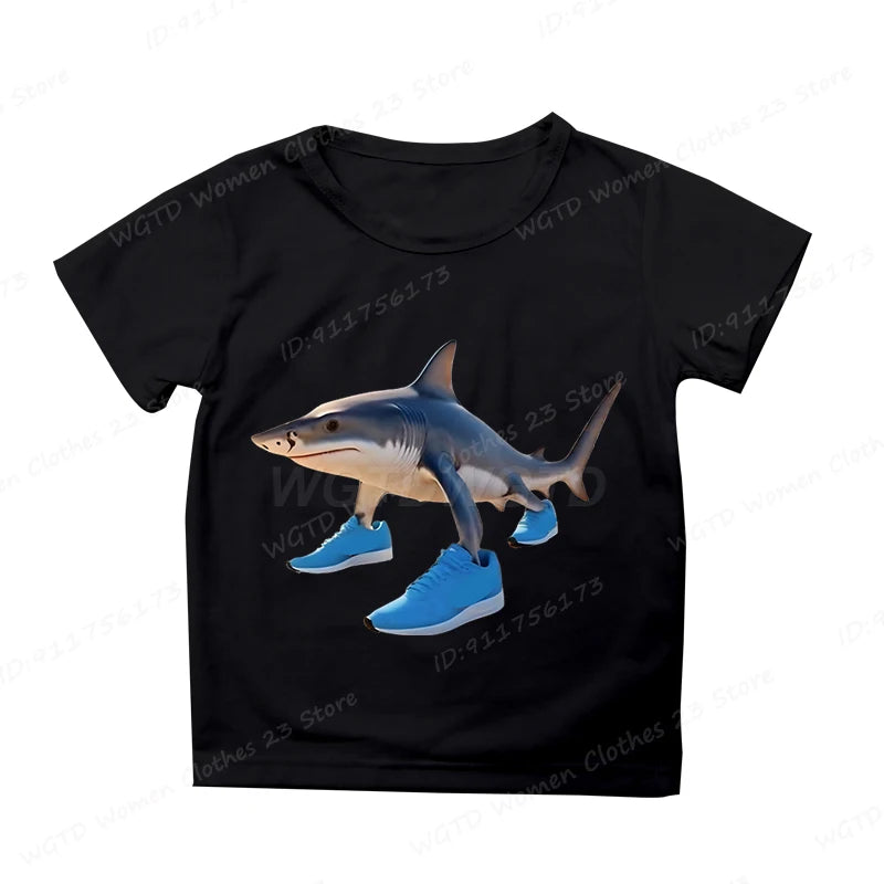 Cappuccino Assassino Schwarzes Kinder-T-Shirt