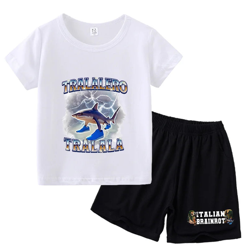 Italien brianrot Shorts und T-Shirts