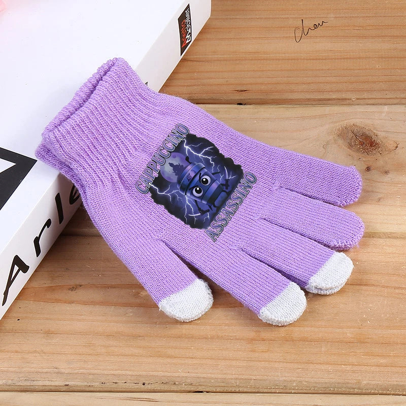Italienische Brainrot Kinderhandschuhe