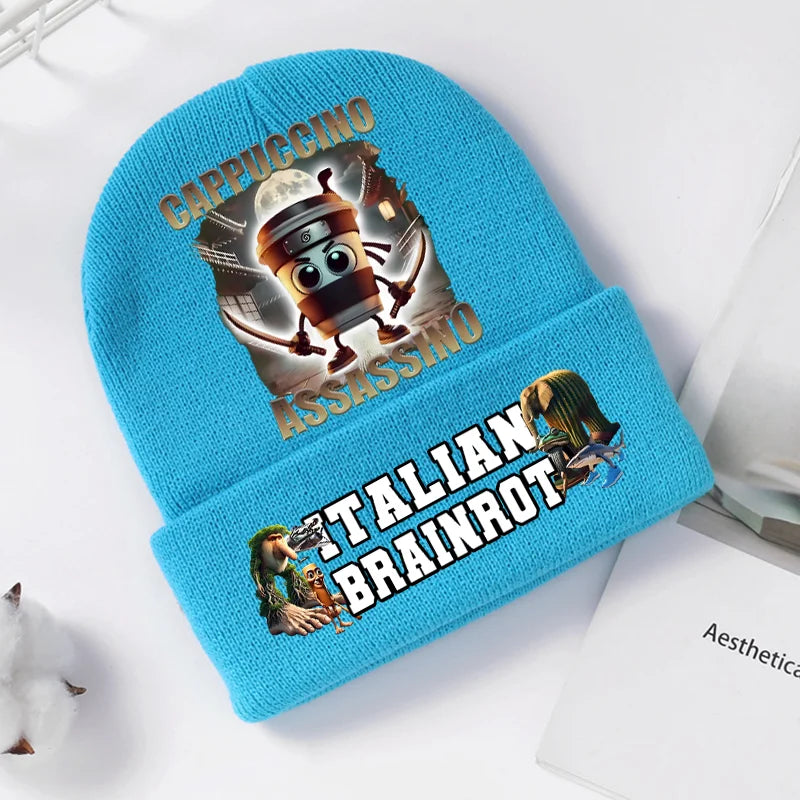 Italienische Brainrot Wintermütze