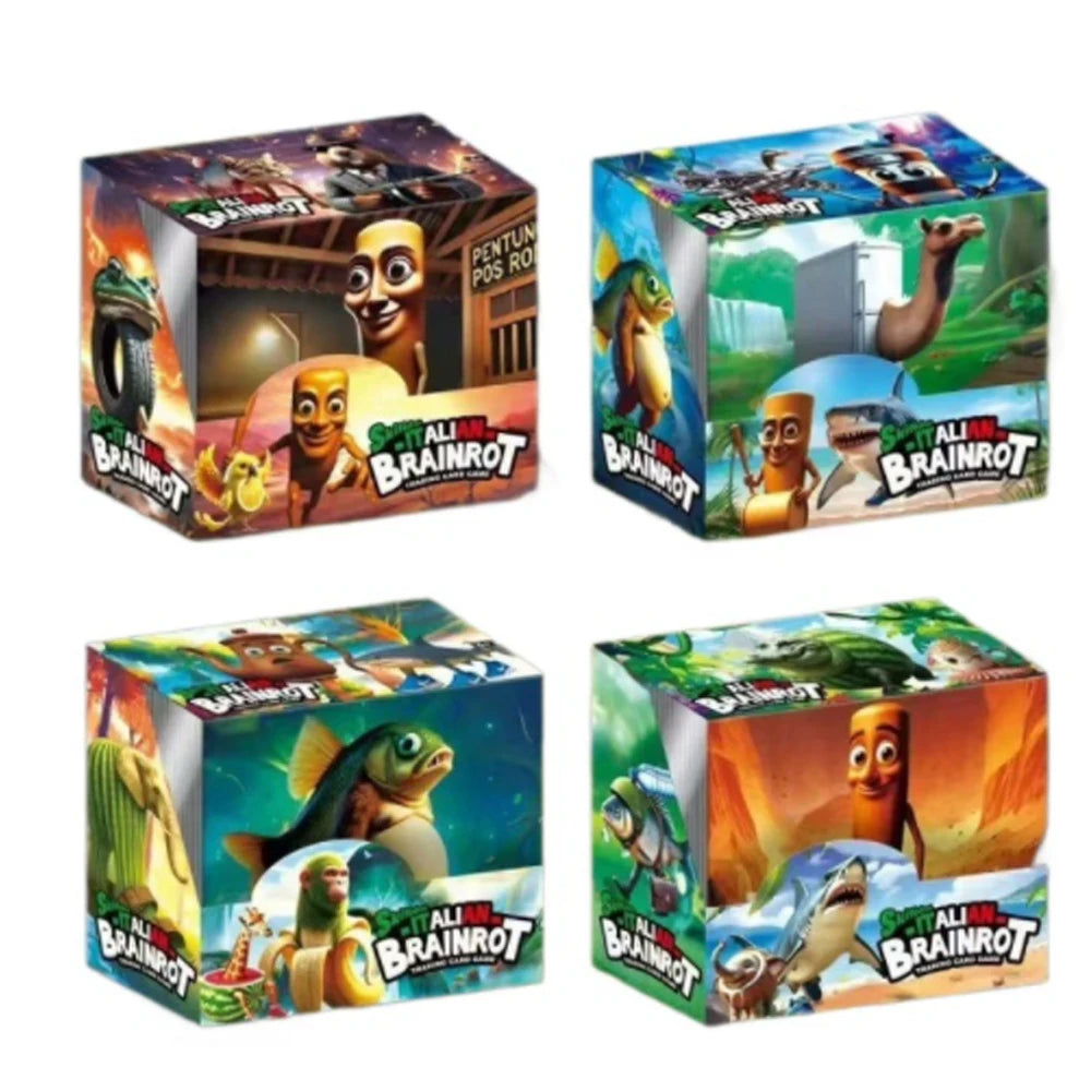 Italienische Brainrot Sammelkarten Blind Box