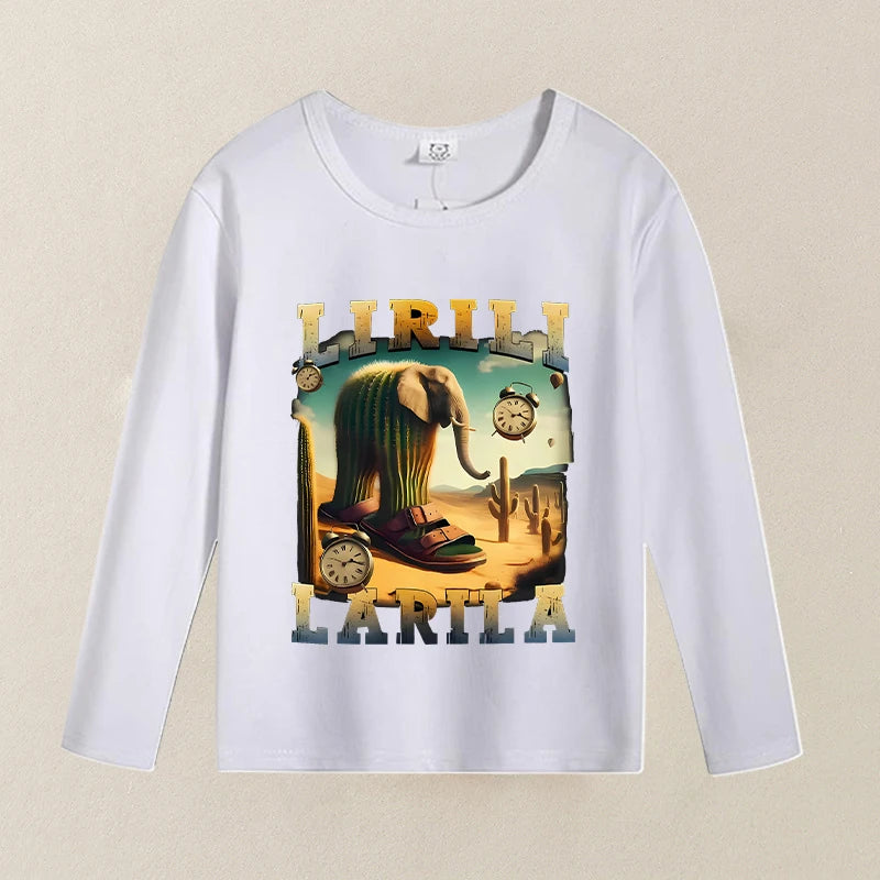 Brainrot Langarm-T-Shirt