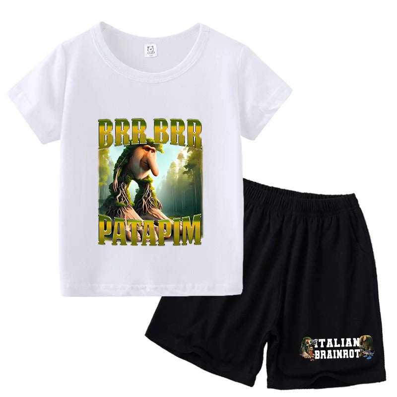 Italien brianrot Shorts und T-Shirts