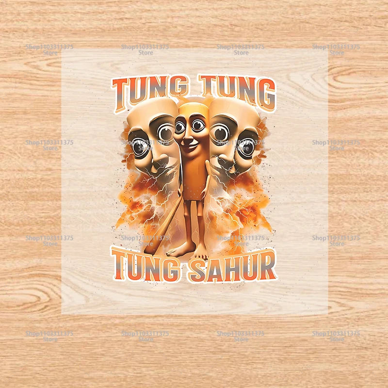 Brainrot Iron-On Patches