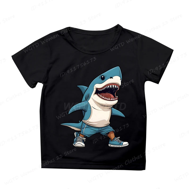 Cappuccino Assassino Schwarzes Kinder-T-Shirt