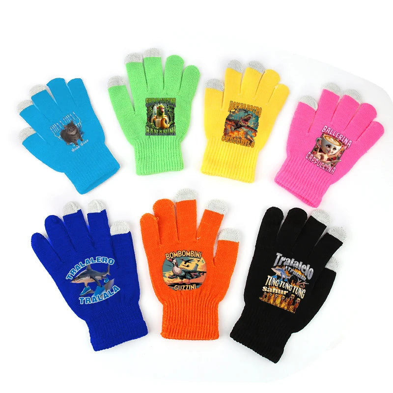 Italian Brainrot Kinderhandschuhe