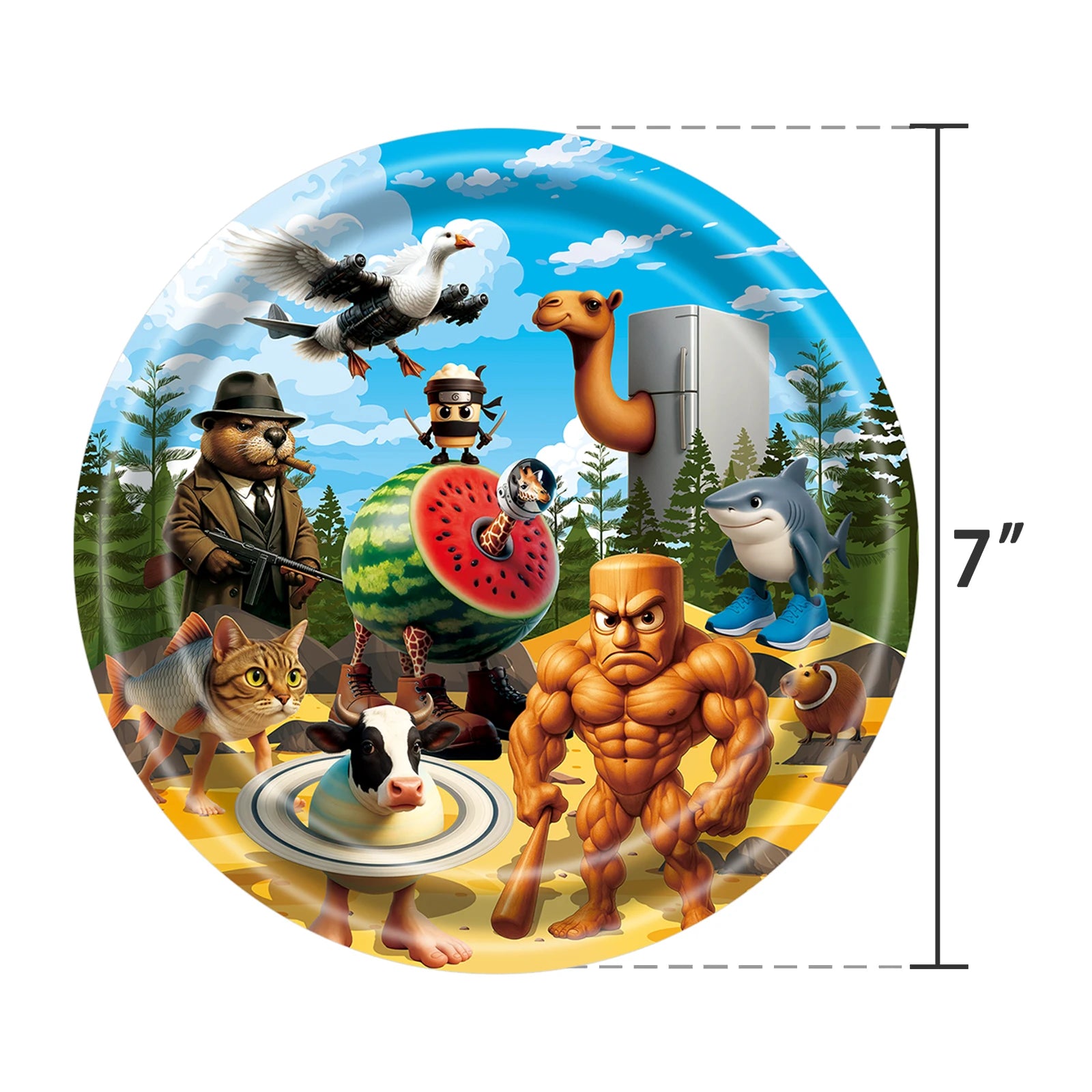 Brainrot Fødselsdagspynt