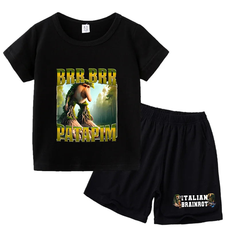 Italien brianrot Shorts und T-Shirts