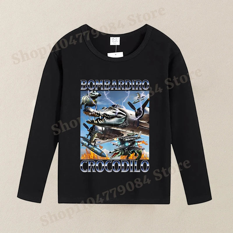 Brainrot Langarm-T-Shirt