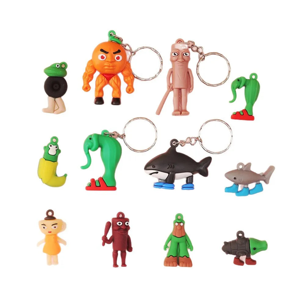 Adventskalender mit 12 Stück Italien Brainrot Figuren