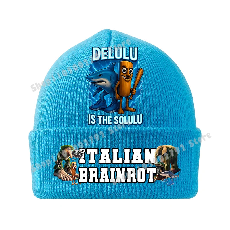 Italienische Brainrot Wintermütze