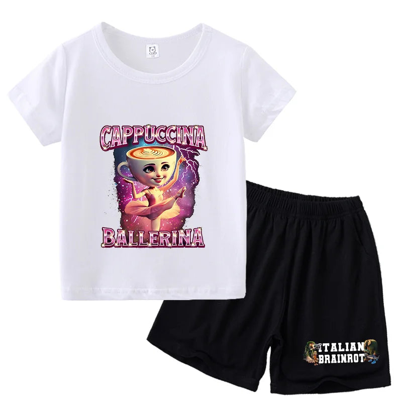 Italien brianrot Shorts und T-Shirts