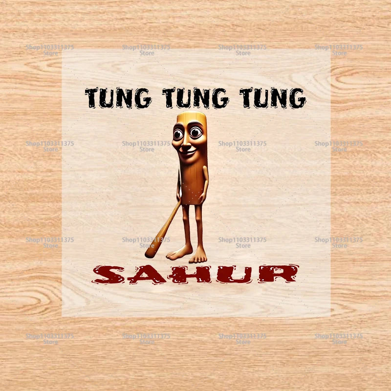 Brainrot Iron-On Patches