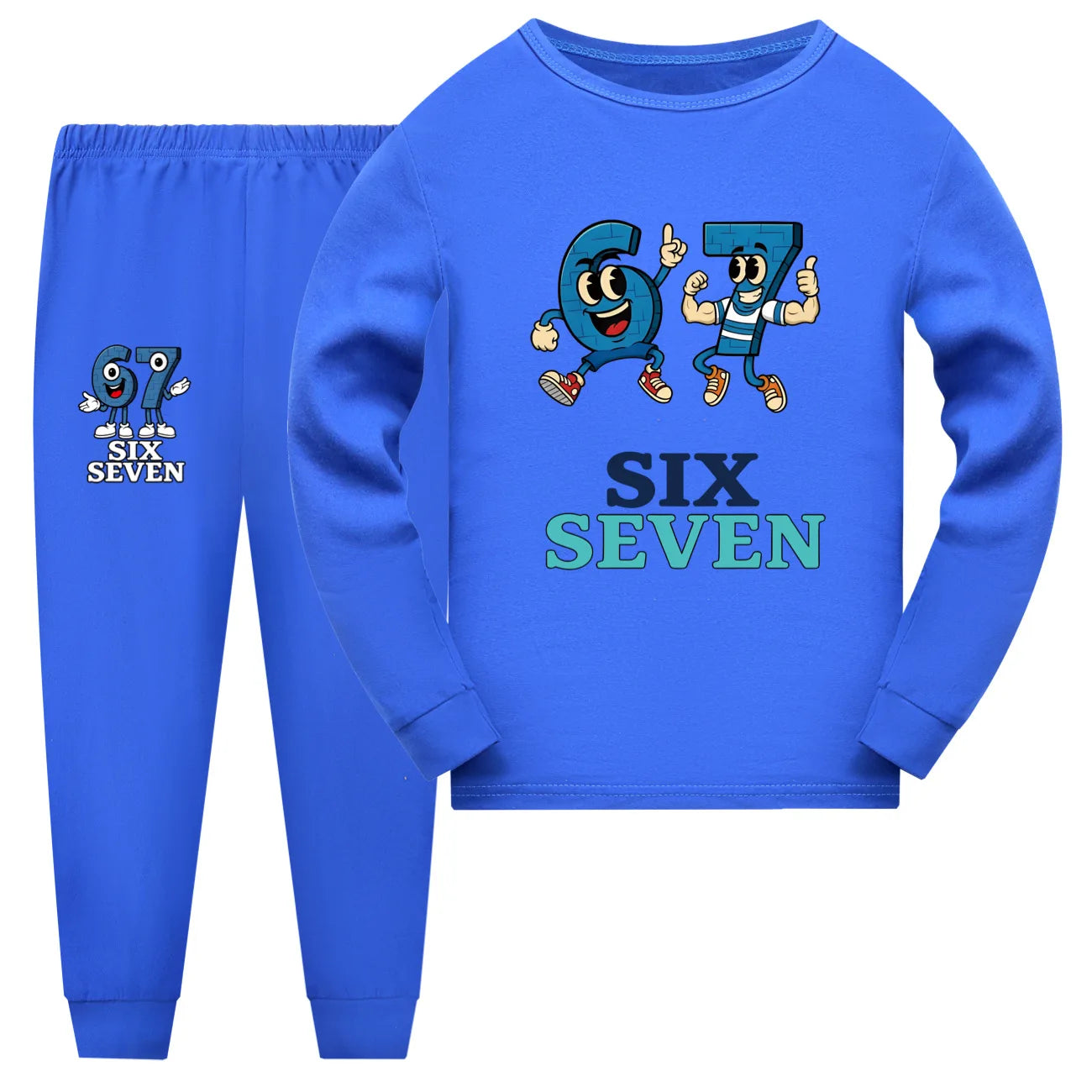 Sechs Sieben Pyjamas