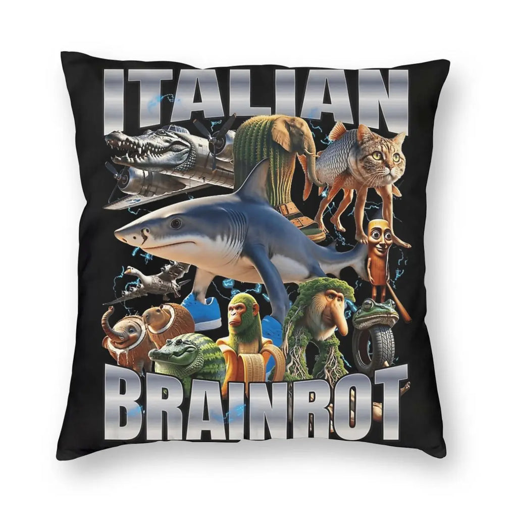 Italienischer Brainrot Kissenbezug